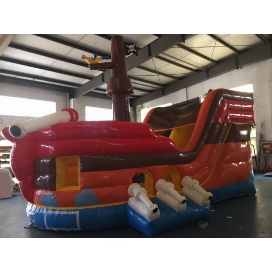 Toboggan Gonflable De Bateau De Pirate