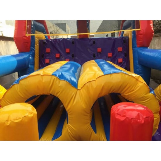 Parcours À Obstacles Gonflables De 20 Mètres