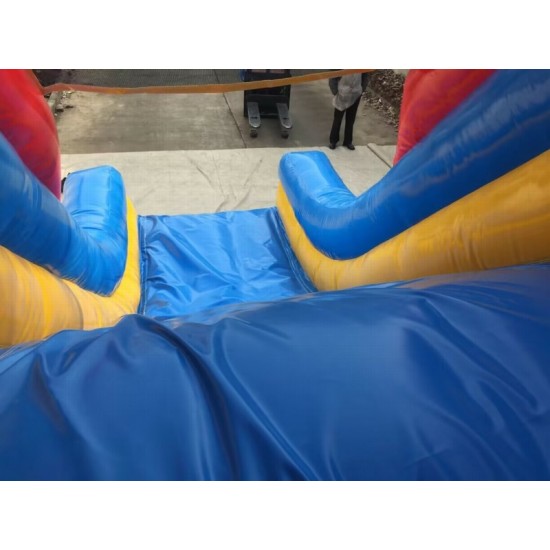 Parcours À Obstacles Gonflables De 20 Mètres