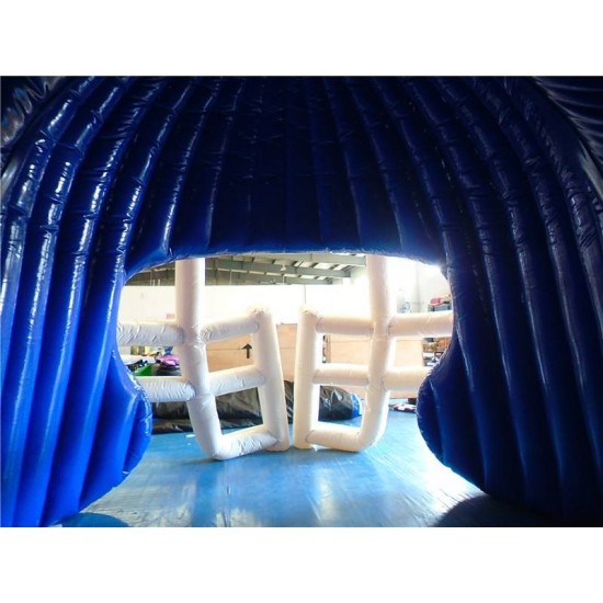 Tunnel De Casque De Football Gonflable Géant